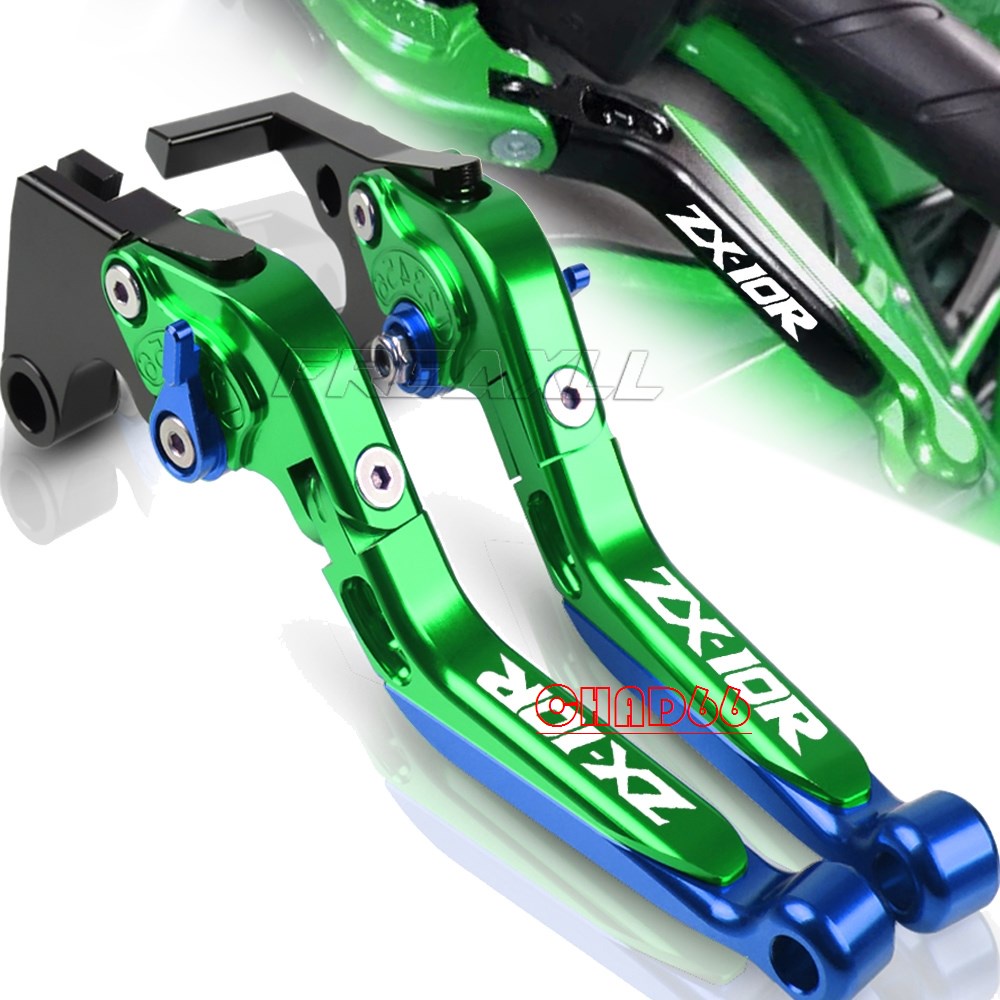 รถจักรยานยนต์สําหรับ Kawasaki ZX10R ZX-10R ZX 10R 2006-2015 Foldin