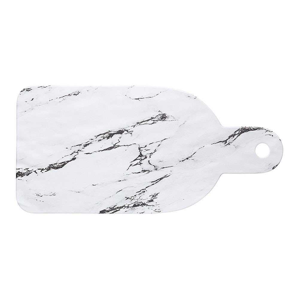 KitchenCraft Serving Board Paddle Rectangular Melamine Marble Effect ถาดเสิร์ฟอาหาร รุ่น KCSMPLATMBL