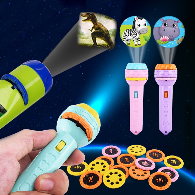เตรียมจัดส่ง! ! Mini Projection Lamp ไดโนเสาร์ดั้งเดิม Animated Character Projection สมจริง