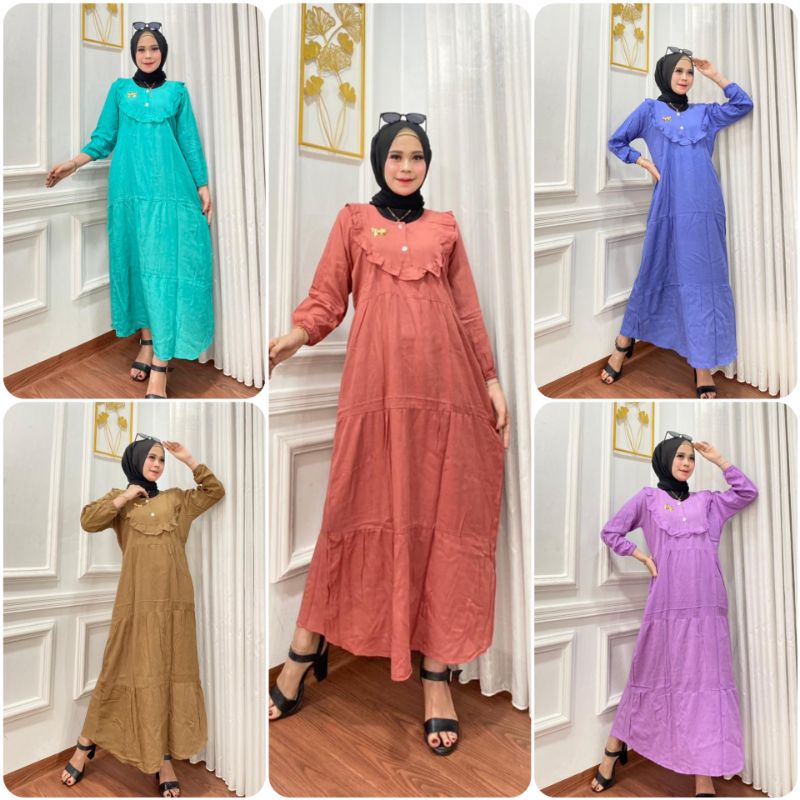 Naomi DRESS/MIDI DRESS/MIDI RAYON SUPER GRADE A