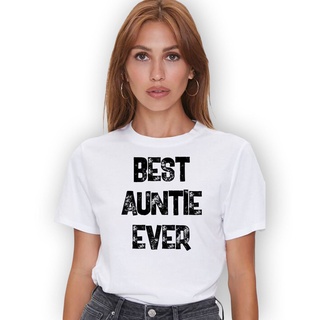 [S-5XL]เสื้อยืด พิมพ์ลายกราฟฟิค Best Aunt Forever สําหรับผู้ชาย