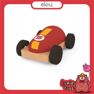 Elou ของเล่นไม้ รถแข่ง Racing Car