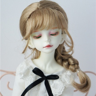 【doll Wig】วิกผมเซรามิค 5~11 นิ้ว สําหรับตุ๊กตา BJD ob11 SD MSD (JD413)