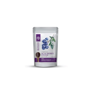 ผงอาซาอิเบอร์รี่ ผิวสวย ลดน้ำหนัก Freeze-dried Superfood Powder เพื่อผิวสวย ยี่ห้อ Feaga Life (Acai Berry Powder)80 กรัม