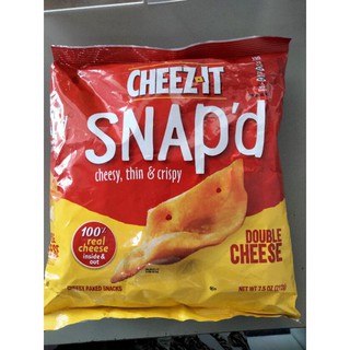 Cheez-it Snapd Double Cheese 7.5 Oz.