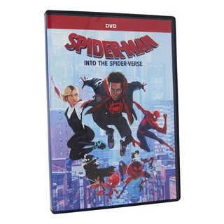 แผ่น dvd ภาพยนตร์ the Spider-Man Into the Spider-Verse แบบขนาน