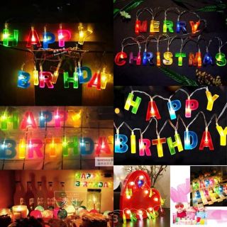 ไฟ LED Party Birthday วันเกิด