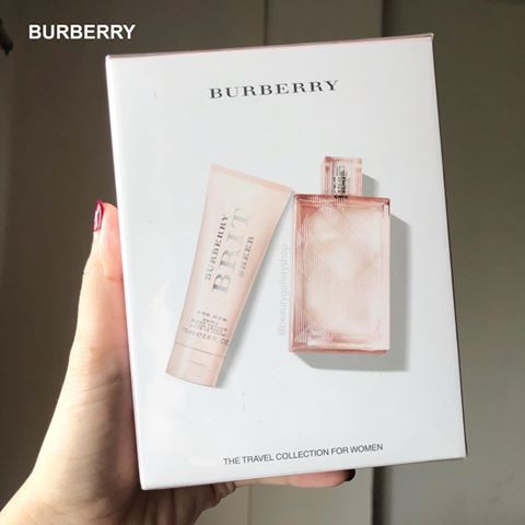 burberry brit sheer set
