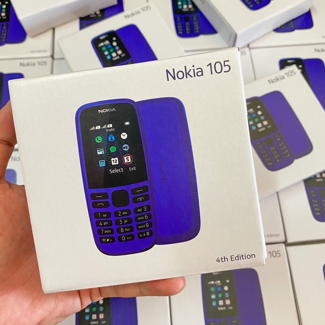 โทรศัพท์มือถือ NOKIA 105 ปุ่มกด  เครื่องแท้ ประกันศูนย์ 1 ปี