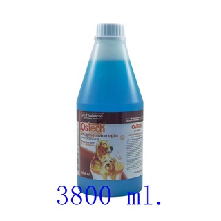 Ostech ออสเทค แชมพู สำหรับสุนัข สูตรกำจัดกลิ่นตัว ขนาด 3800 ml.