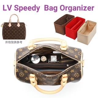 【นุ่มและเบา】ที่จัดระเบียบกระเป๋า l.v speedy 25 30 35 ที่จัดกระเป๋า in bag ที่จัดทรง organizer insert