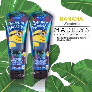 MADELYN Minions เมเดอร์ลีน มินเนี่ยน บูสเตอร์ บอดี้ โลชั่น Booster Body Lotion BANANA Wonderful 200ml