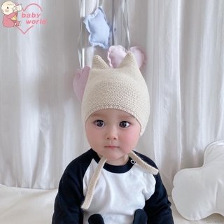 Babyworld หมวกลําลองเด็กลายการ์ตูนฤดูใบไม้ร่วง