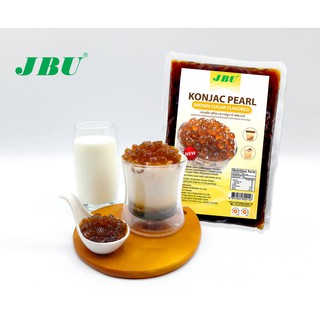 ไข่มุกบุกรสบราวน์ชูการ์แบบสำเร็จรูป 1000g. Konjac Pearl Brown Sugar