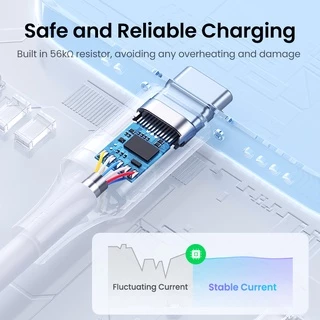 UGREEN สายชาร์จเร็ว USB ประเภท C กำลังไฟ 3A สำหรับ Samsung Galaxy S10 S10e S10 Plus S9 S8 S8+ Note 9 8
