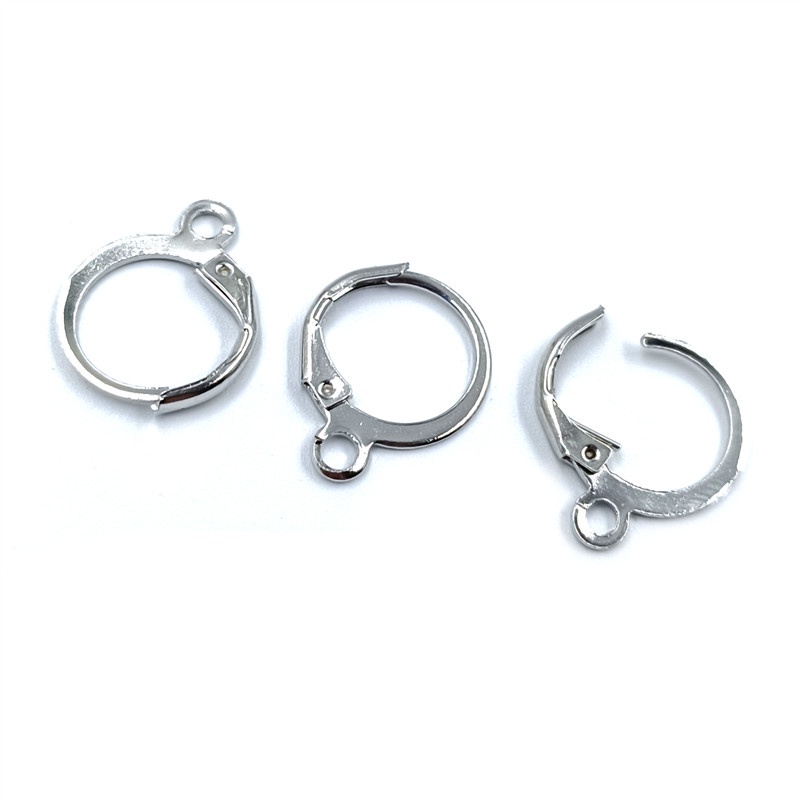 ตะขอก้ามปู ทรงกลม ขนาด 13*16 มม. สําหรับทําเครื่องประดับ ต่างหู DIY 20 ชิ้น - รูปที่ 3