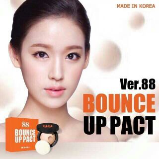 แป้งดินน้ำมัน Ver.88 BOUNCE UP PACT ‪‎แป้งโฟโต้ช้อป  ‪แป้งเด้งดิ๋ง  ‎แป้งเยลลี่  (MADE IN KOREA)