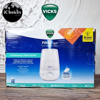 [Vicks] Filter Free Cool Mist Humidifier Model VUL545 วิคส์ เครื่องทำความชื้น แบบไอเย็น relieves cough, congestion