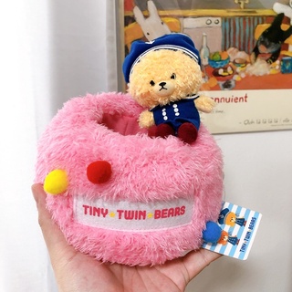 ⭐️Tiny Twin Bear ที่ใส่ของเสียบปากกาได้ งานสะสม ลิขสิทธิ์แท้จากญี่ปุ่น🇯🇵