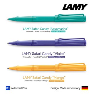 ของเเท้ พร้อมส่ง Lamy Safari Candy 2020 (Aquamarine Mango Violet) ลามี่ แคนดี้ ปากกาลูกลื่น รุ่นพิเศษ 2020