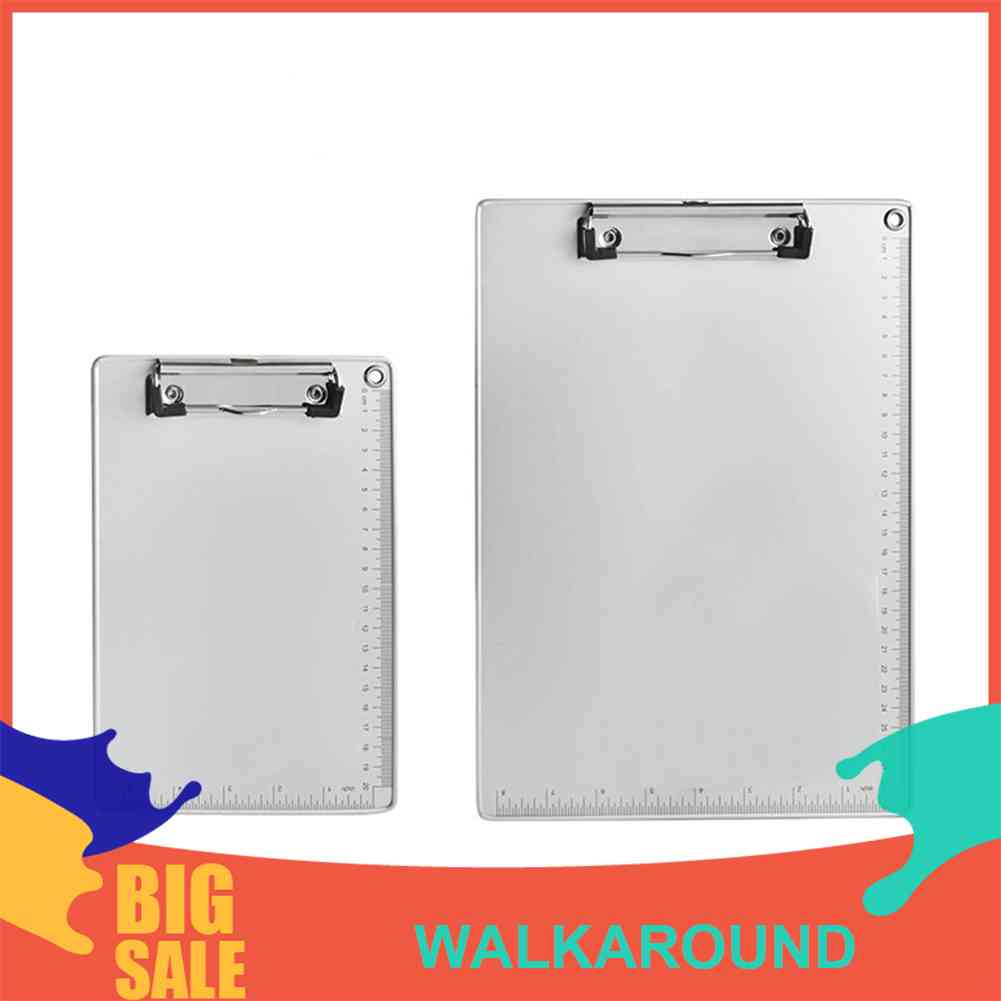คลิปบอร์ดอลูมิเนียมอัลลอยด์ สําหรับเขียนเอกสาร [walkaround]