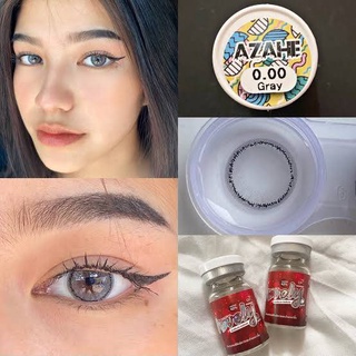 Lovely lens Azahe gray/brown. คอนแทคเลนส์สี เทา/น้ำตาล