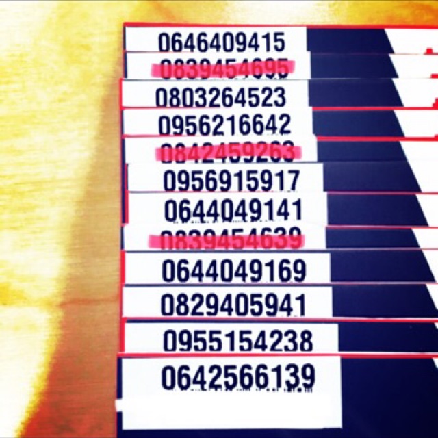 เบอร์มงคล คัดเน้นๆ ตามตำรา เลขศาสตร์ ซิมการ์ด เบอร์เด็ด เบอร์เด่น เบอร์สวย  octชุด24 เบอร์ที่ขีดค่าอ