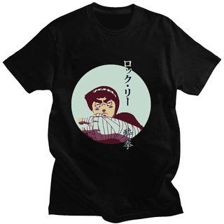 เสื้อยืดผ้าฝ้ายพรีเมี่ยม เสื้อยืด พิมพ์ลาย Rock Lee Drunken Fist สีสันสดใส แฟชั่นฤดูร้อน สําหรับผู้ชาย