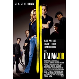 ITALIAN JOB อิตาเลี่ยนจ๊อบ ปล้นซ้อนปล้น พลิกถนนล่า DVD Master พากย์ไทย