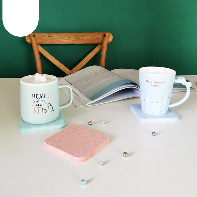 [C118]แผ่นหินรองเเก้ว ที่รองแก้ว ผลิตจากดินเบา แห้งไว ดูดซับน้ำได้อย่างรวดเร็ว - รูปที่ 4