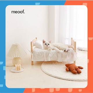 [🚚 พร้อมส่ง] meoof ที่นอนแมว เตียงแมว เฟอร์นิเจอร์แมว เตียงสุดน่ารัก โซฟาแมว