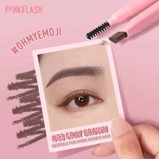Pinkflash # Ohmyemoji ดินสอเขียนคิ้วอัตโนมัติกันน้ําติดทนนาน 8H