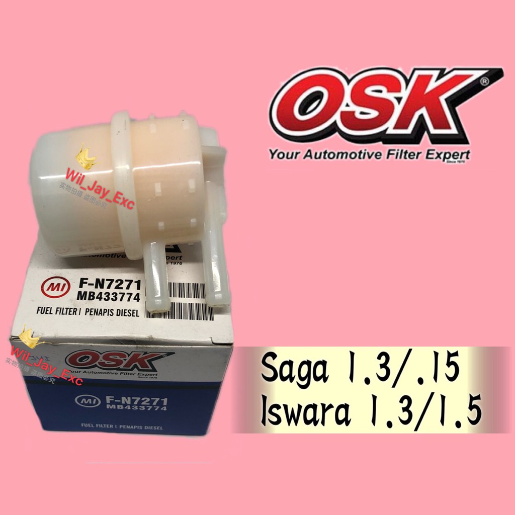 OSK F-N7271 FUEL FILTER SAGA 12V, ISWARA (F-N7271)