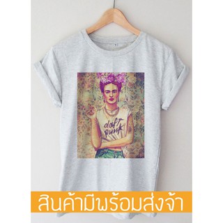 แขนสั้นcrew neckฟริด้าคาโล เสื้อยืด T-shirtสามารถปรับแต่งได้S-XXXXL