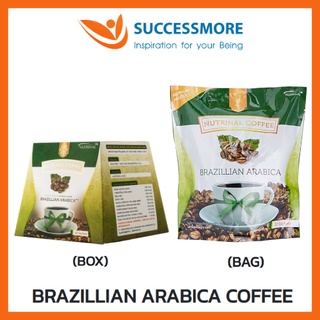 SUCCESSMORE NUTRINAL BRAZILIAN COFFEE ผลิตภัณฑ์กาแฟ บราซิลเลี่ยน อาราบิก้า ผสมคอลลาเจนและใยอาหาร รสชาติกาแฟอาราบิก้า