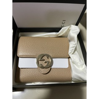 New Gucci Interlocking Short Wallet