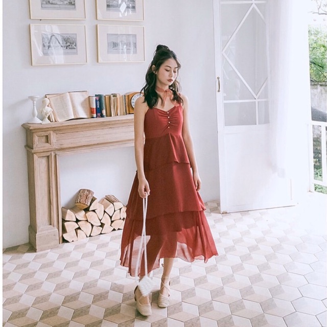 เดรสสีแดงจาก on.december25