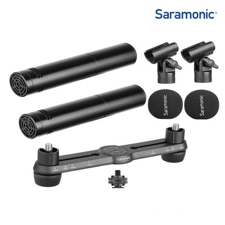 Saramonic SR-M500 ไมโครโฟนช็อตกันสตูดิโอเครื่องดนตรีไมค์คอนเดนเซอร์ XLR ทิศทางรับเสียงเป็นแบบคาร์ดิออยด์