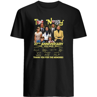 เสื้อยืดแขนสั้น พิมพ์ลายภาพยนตร์ The Nanny 1993- 27th Anniversary cast Sitcom Fran Fine Maxwell Grace Sheffield สําหรับผ