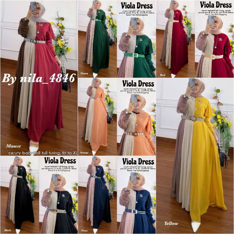 VIOLA DRESS ORIGINAL JASMINE