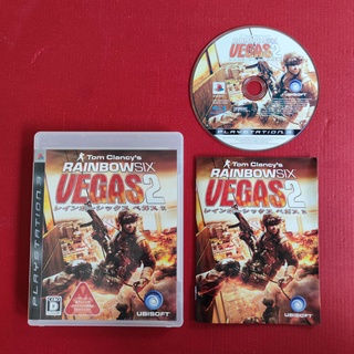 Tom Clancys Rainbow Six Vegas 2 แผ่นแท้ PS3 PlayStaion 3 แผ่นสภาพดี ใช้งานได้ปกติ