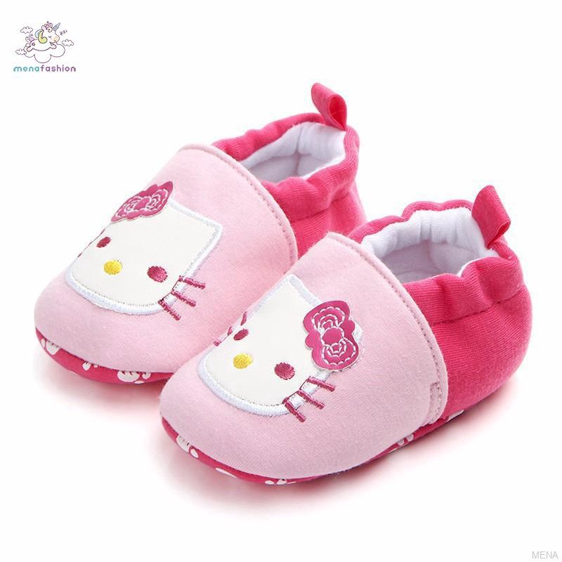 รองเท้าลาย Hello Kitty สีชมพู สำหรับเด็ก