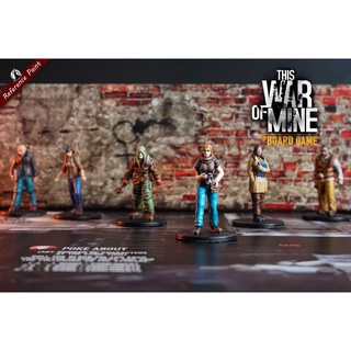 (Service Paint) This War Of Mine The Boardgame เซอร์วิสเพ้นท์ Miniature