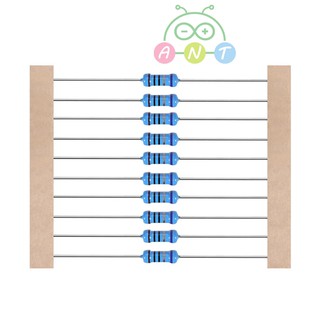 Resistor ตัวต้านทาน (10 ชิ้น) 10R-1M 1/4W 1% Metal film resistor