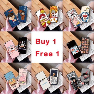 &lt;ซื้อ 1 ฟรี 1&gt; เคสโทรศัพท์มือถือ ลายการ์ตูนนารูโตะ สําหรับ Vivo Y66 Y66a Y66i Y66l Y67 Y67a Y67l V5