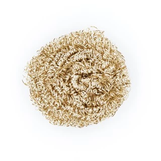 Goot ST-40BW ฝอยทองเหลือง Brass Wool ทำความสะอาดปลายหัวแร้งบัดกรี แพ็ค 2ชิ้น