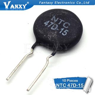 ntc thermistor ตัวต้านทาน 47 d - 15 ความร้อน 10 ชิ้น