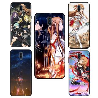 เคสโทรศัพท์พิมพ์ลายดาบ anime sword art 3 5 q reno 2 10 x z 5 a 9 pro 220