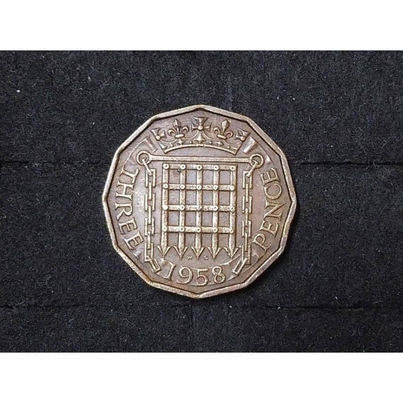 เหรียญ​ต่างประเทศ​ (598) United Kingdom​ 1958