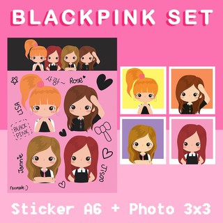 SALE!!!!! 🎀Set Fanart /photo/sticker - Black Pink